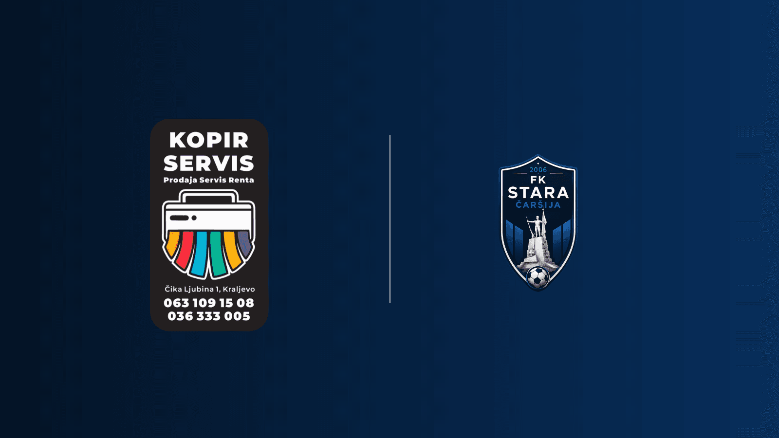 Kopir Servis, novi prijatelj FK Stara Čaršija.